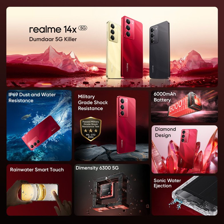 realme 14x 5g 6*128 - Image 2