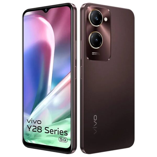 Vivo Y28s 5G (Vintage Red, 6GB RAM, 128GB Storage)