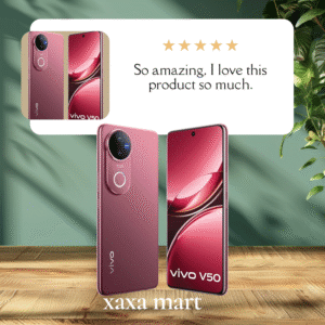 Vivo V50 5G (Rose Red, 8GB RAM, 256GB Storage)