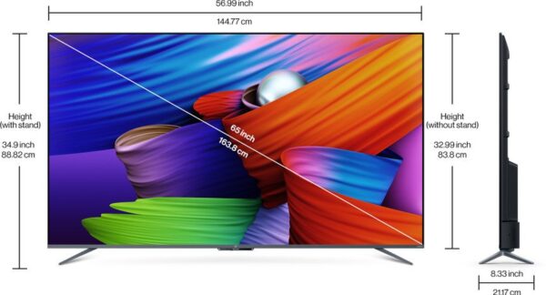 OnePlus U1S 65"" 4K Smart TV - Image 4