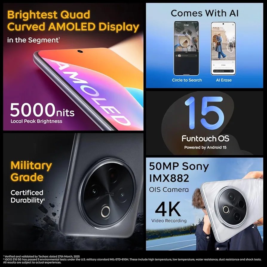 iQOO Z10 5G (8GB/128GB) - Image 2