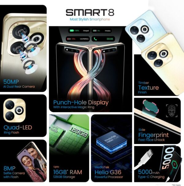 Infinix Smart 8 (8GB/128GB) - Image 7