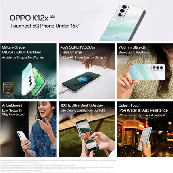 Oppo K12x 5G (6GB/128GB) - Image 10