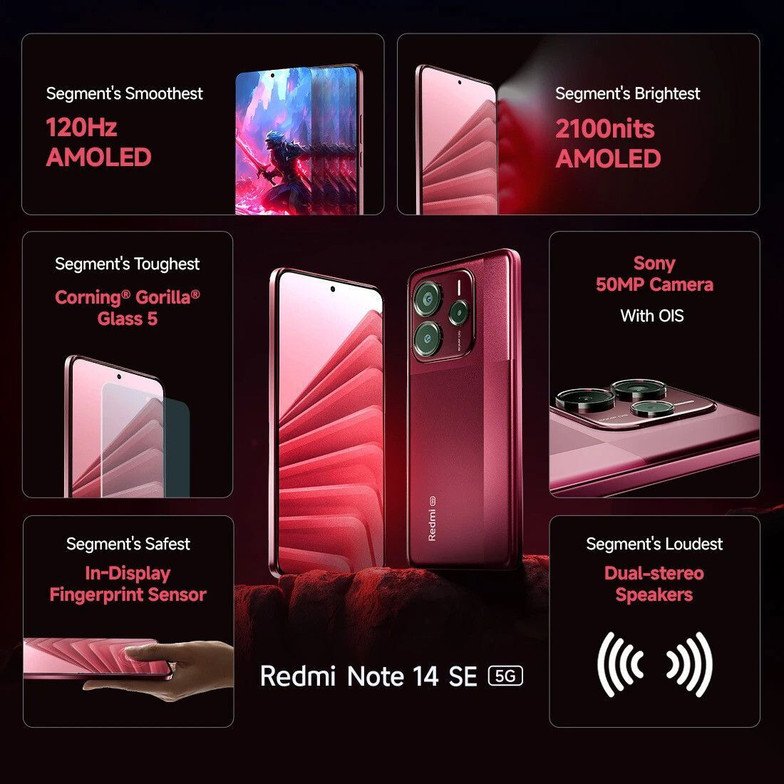 Redmi Note 14 Se (6GB/128GB) - Image 5
