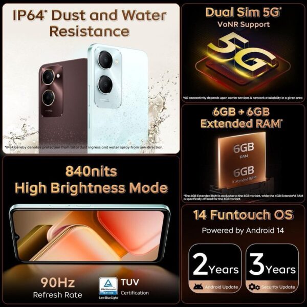 iQoo Z9 LITE  5G (RAM 6GB 128GB STORAGE) - Image 5