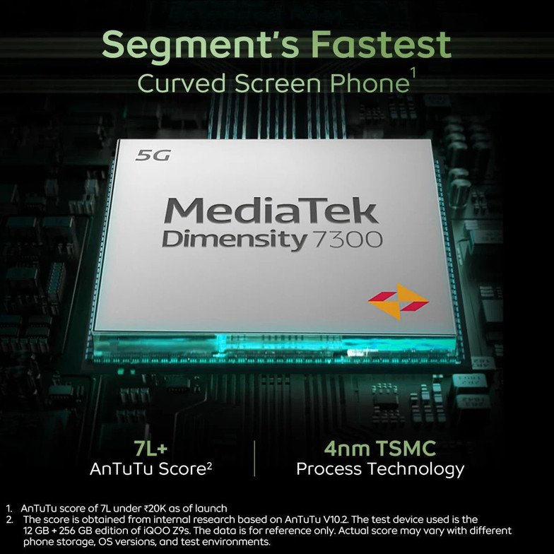iQoo Z9s 5G (RAM 8GB 256GB STORAGE) - Image 4